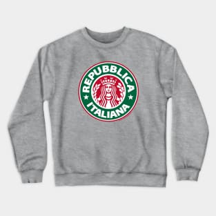 Repubblica Italiana Coffee Crewneck Sweatshirt